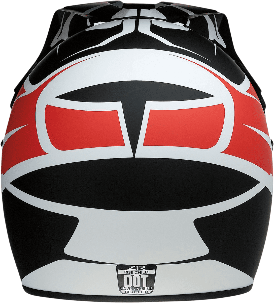 Z1R-Child-Rise-Flame-Helmet-Red-back