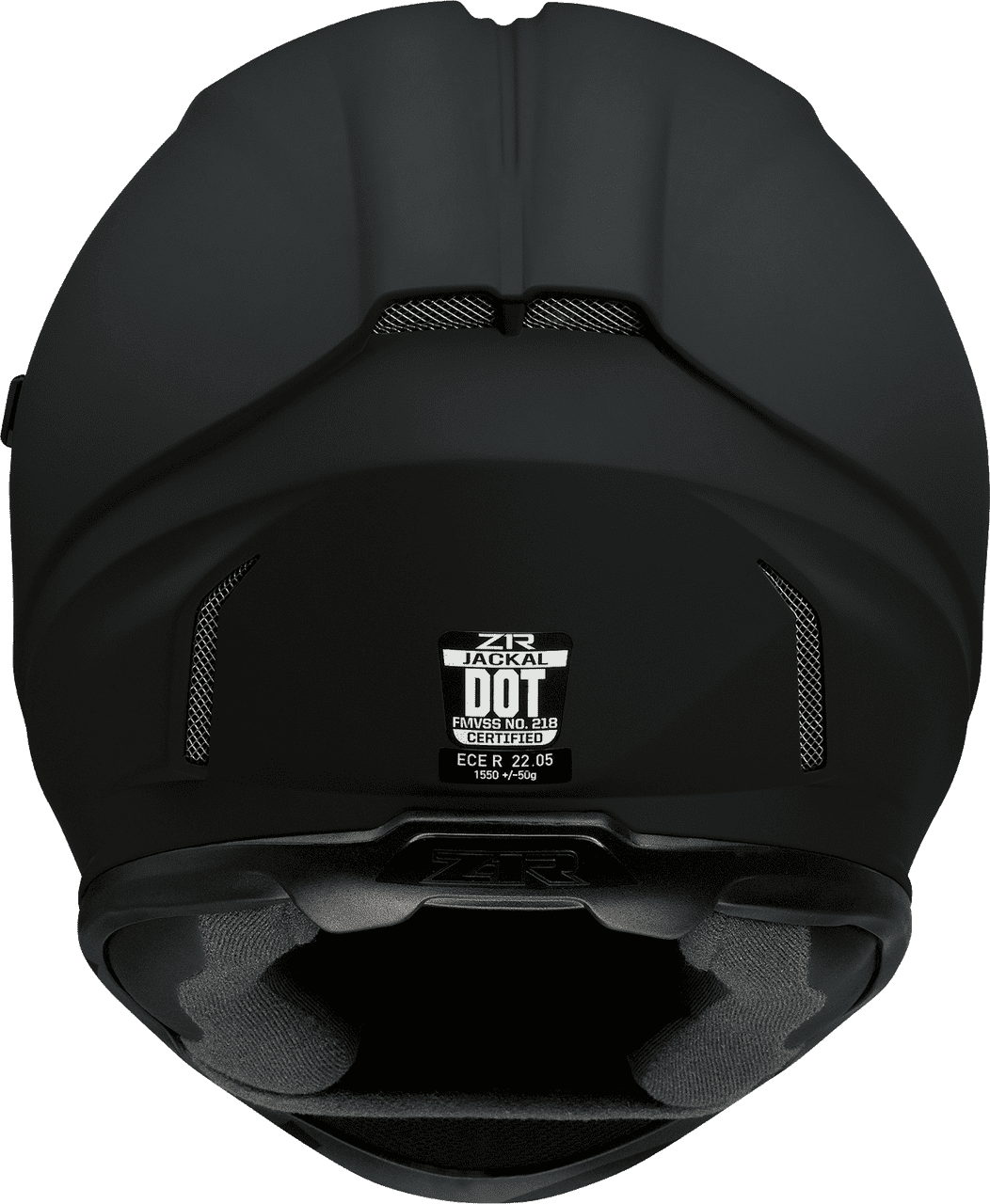 Z1R-Jackal-Smoke-Helmet-Black-back