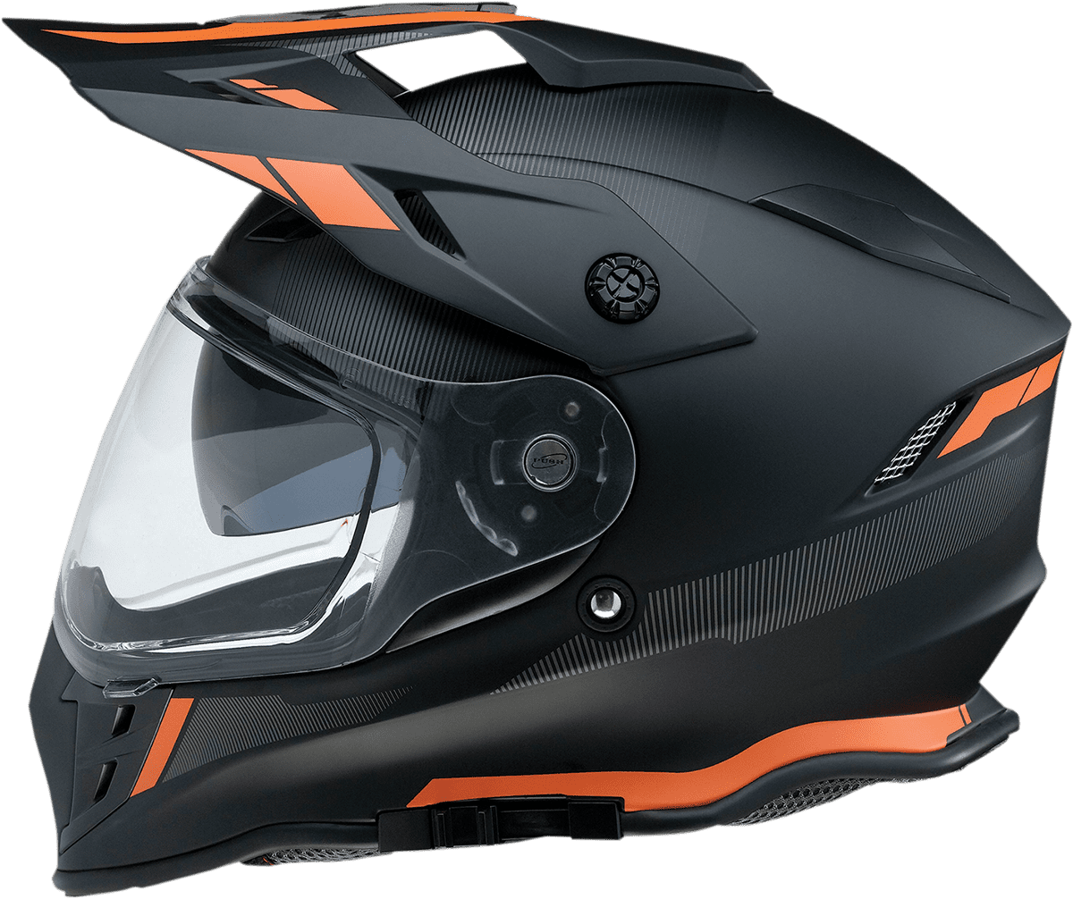 Z1R Range Uptake Helmet - Black/Orange-main