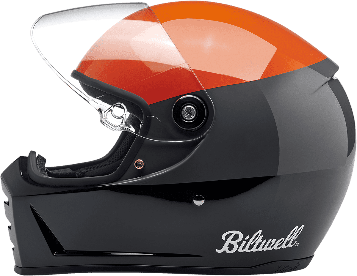 Biltwell-Lane-Splitter-Podium-Helmet-orange/grey/black-back-side-view-3