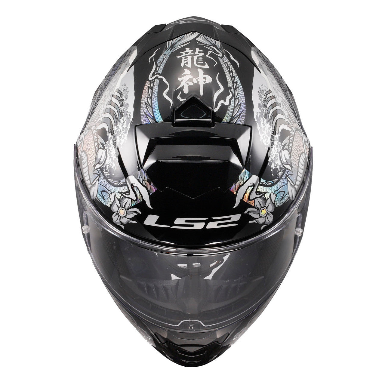 LS2-Assault-Warrior-Full-Face-Motorcycle-Helmet-Top-View