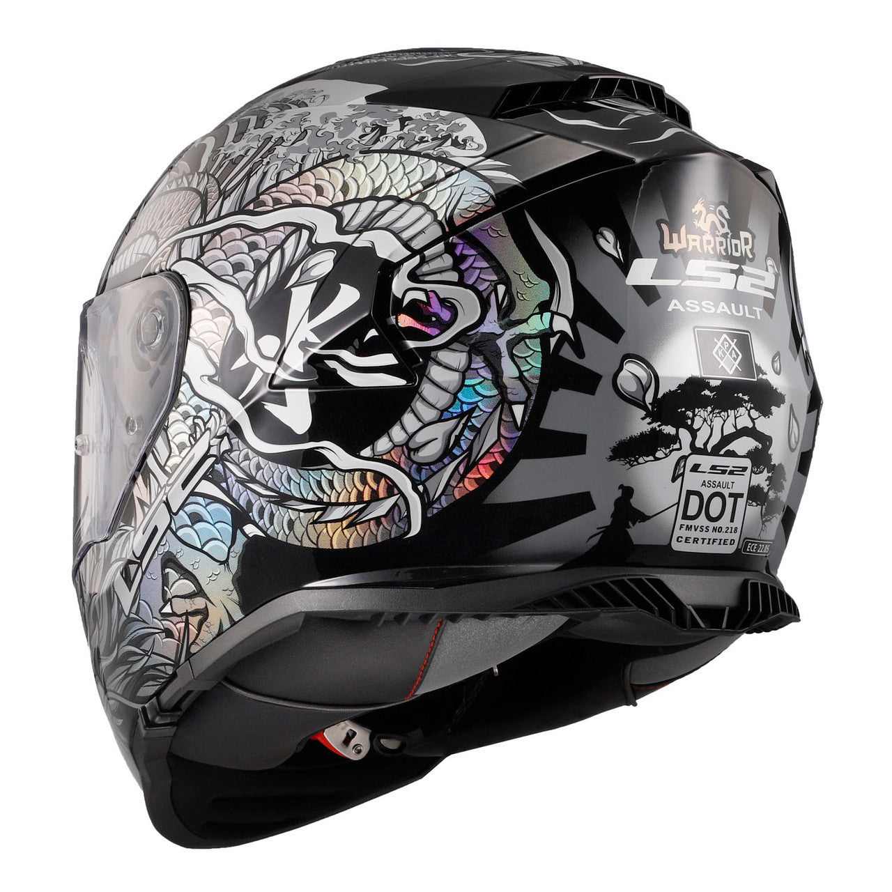 LS2-Assault-Warrior-Full-Face-Motorcycle-Helmet-Back-Side-View