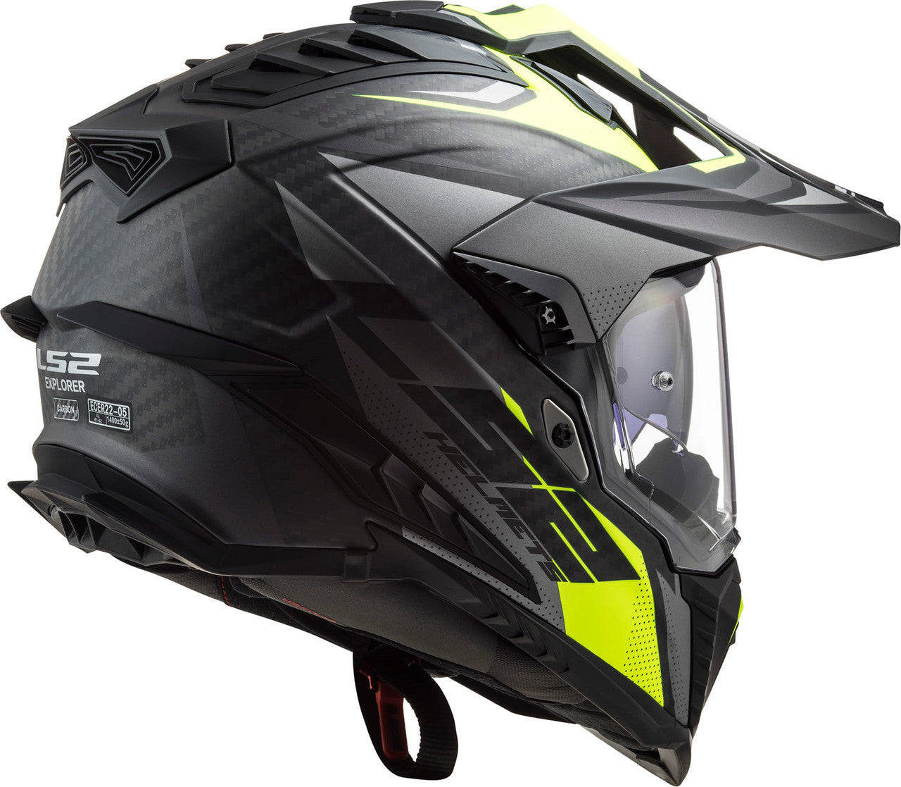 LS2-Explorer-C-Focus-Adventure-Motorcycle-Helmet-Black-Yellow-Back-Side-View