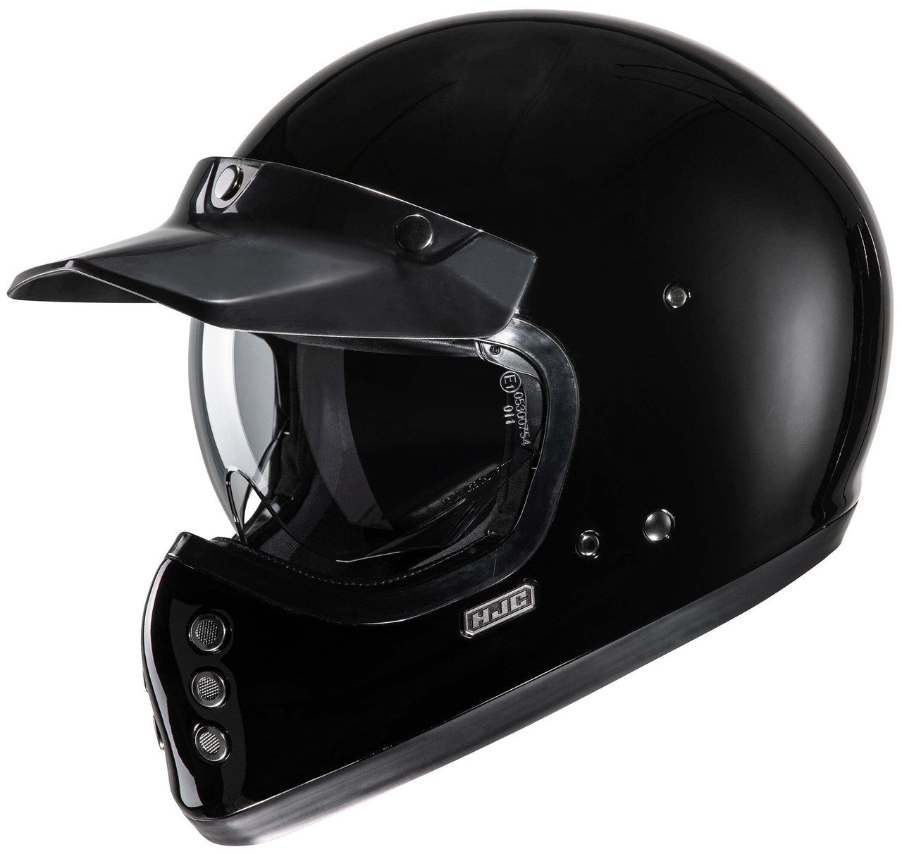 HJC-V60-Motorcycle-Helmet-Black-main