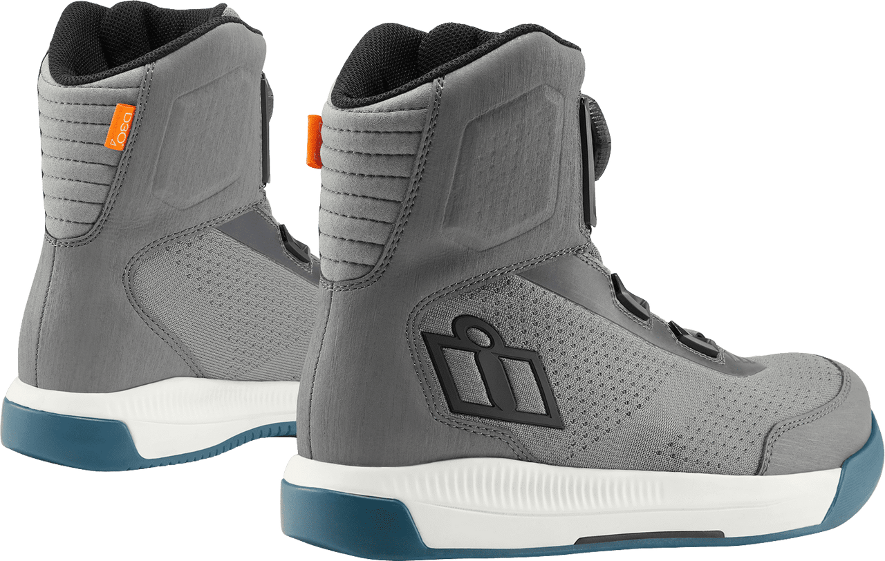 Icon-Overlord-Boots-Grey-Back-View