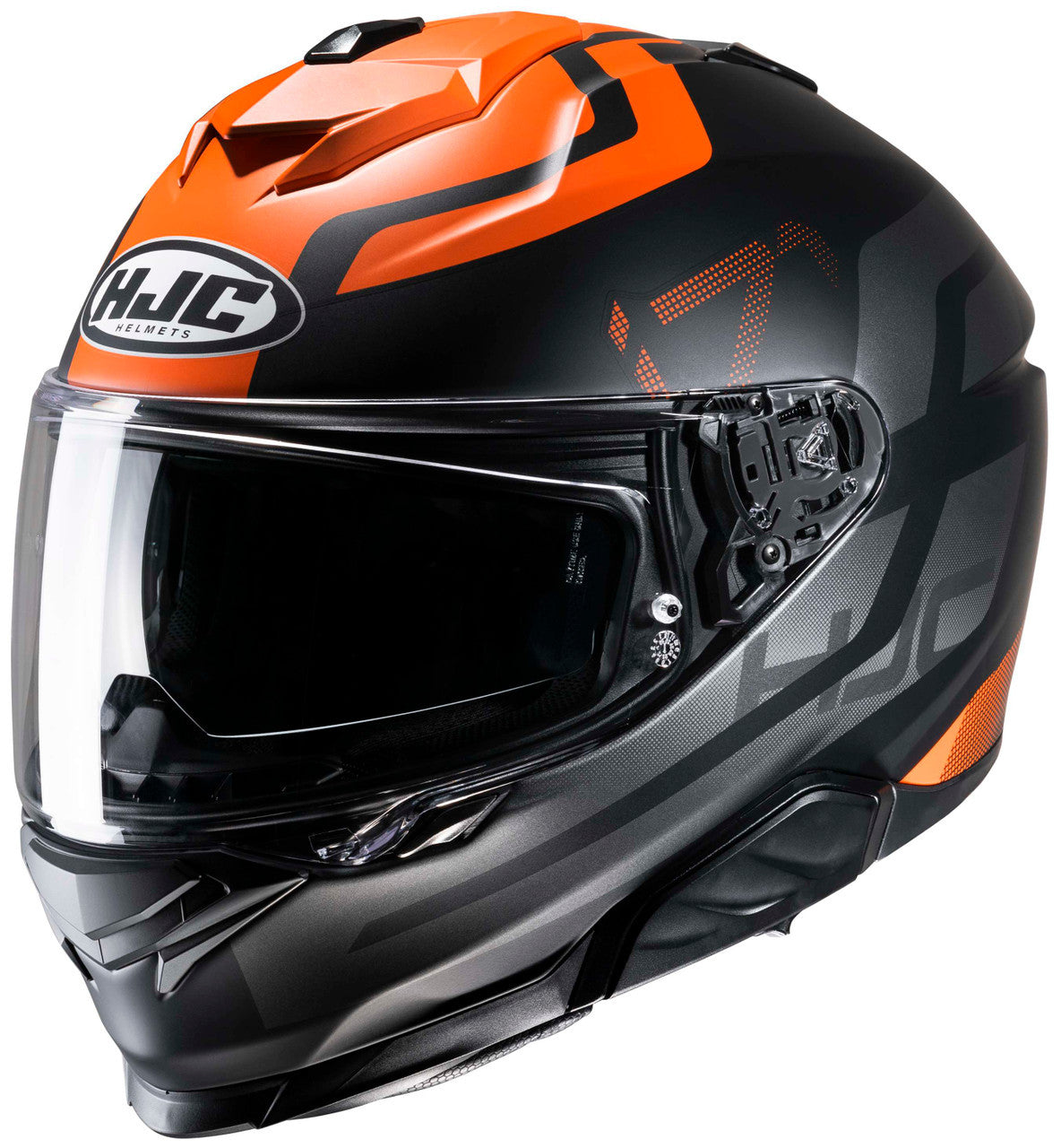 HJC-i71-ENTA-Full-Face-Motorcycle-Helmet-Black/Orange-Main