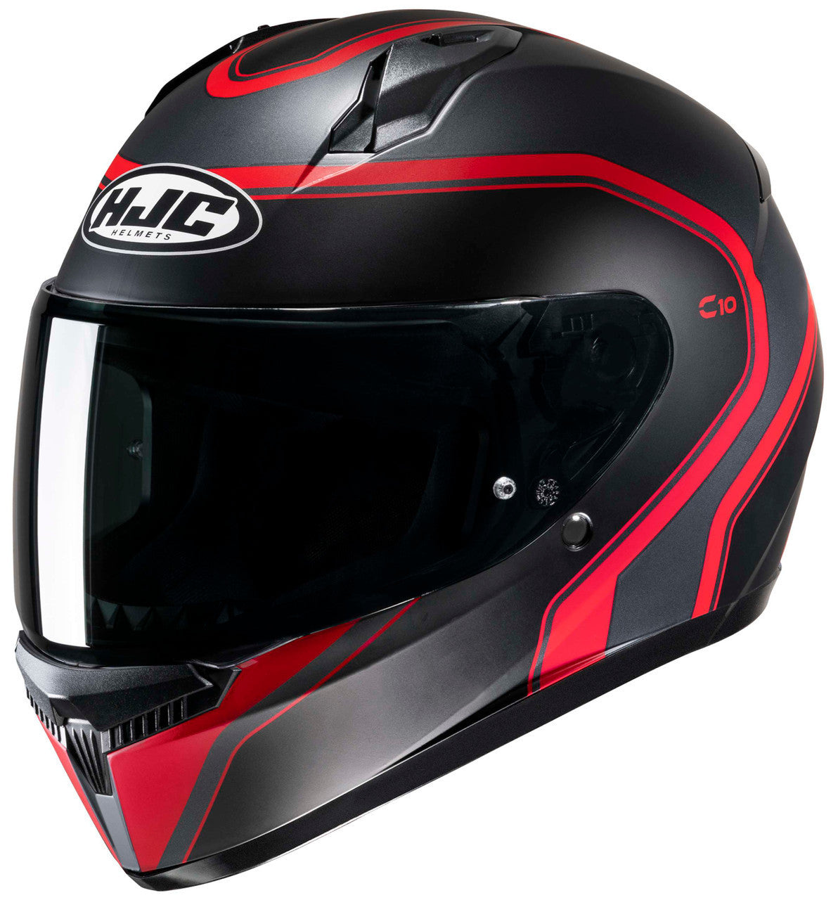 HJC-C10-ELIE-Full-Face-Motorcycle-Helmet-Red-Main