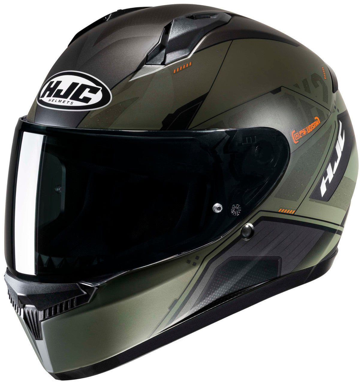 HJC-C10-INKA-Face-Motorcycle-Helmet-Olive-Main