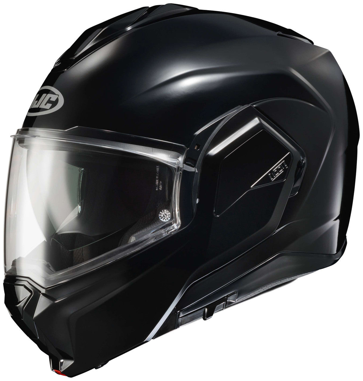 HJC-i100-Solid-Modular-Motorcycle-Helmet-Black-Main