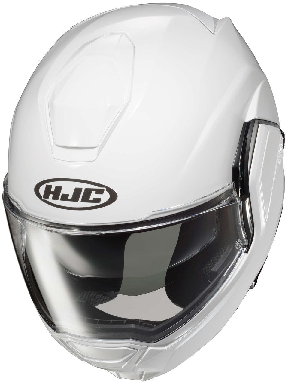 HJC-i100-Solid-Modular-Motorcycle-Helmet-White-Top-View