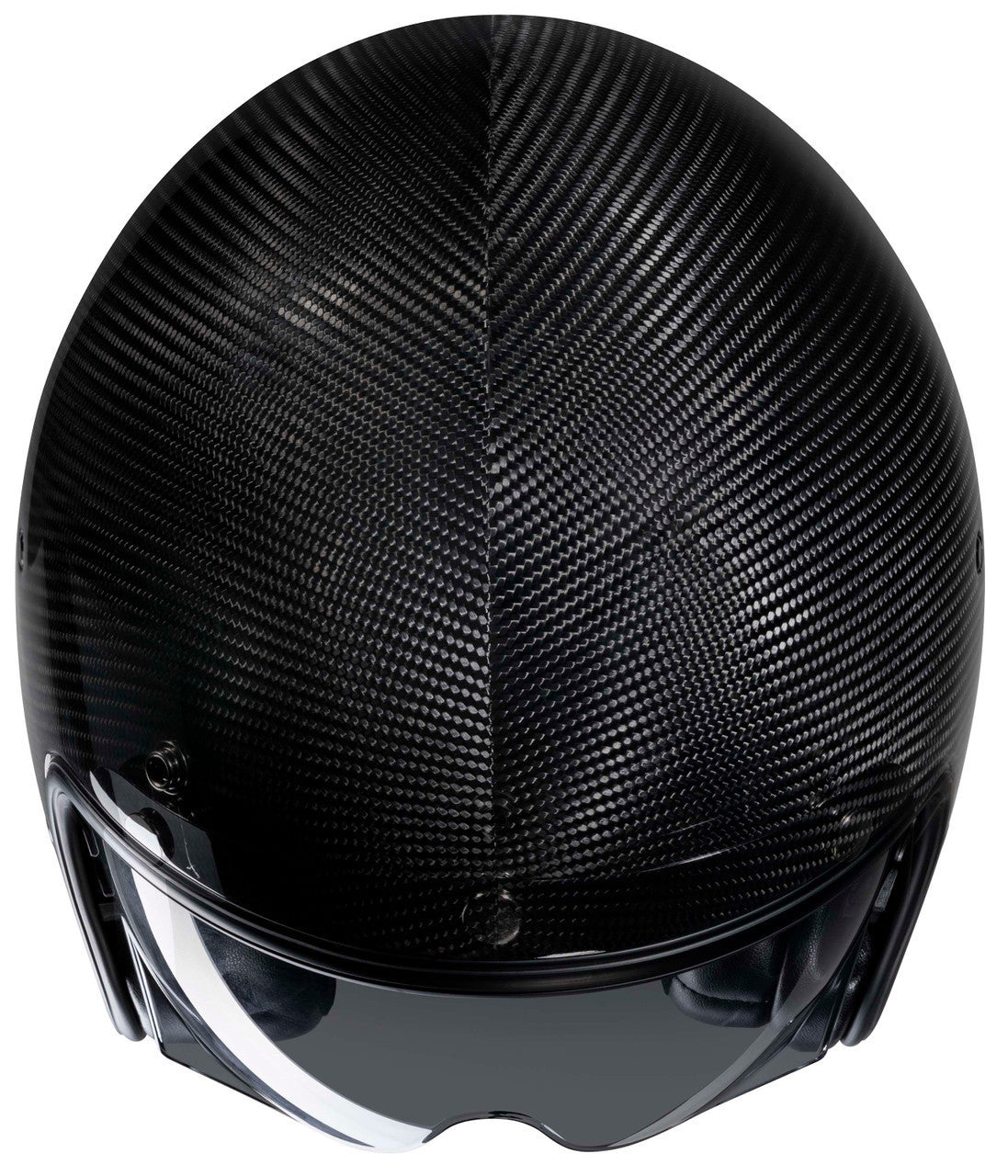 HJC-V31-Carbon-Open-Face-Motorcycle-Helmet-Front-Veiw