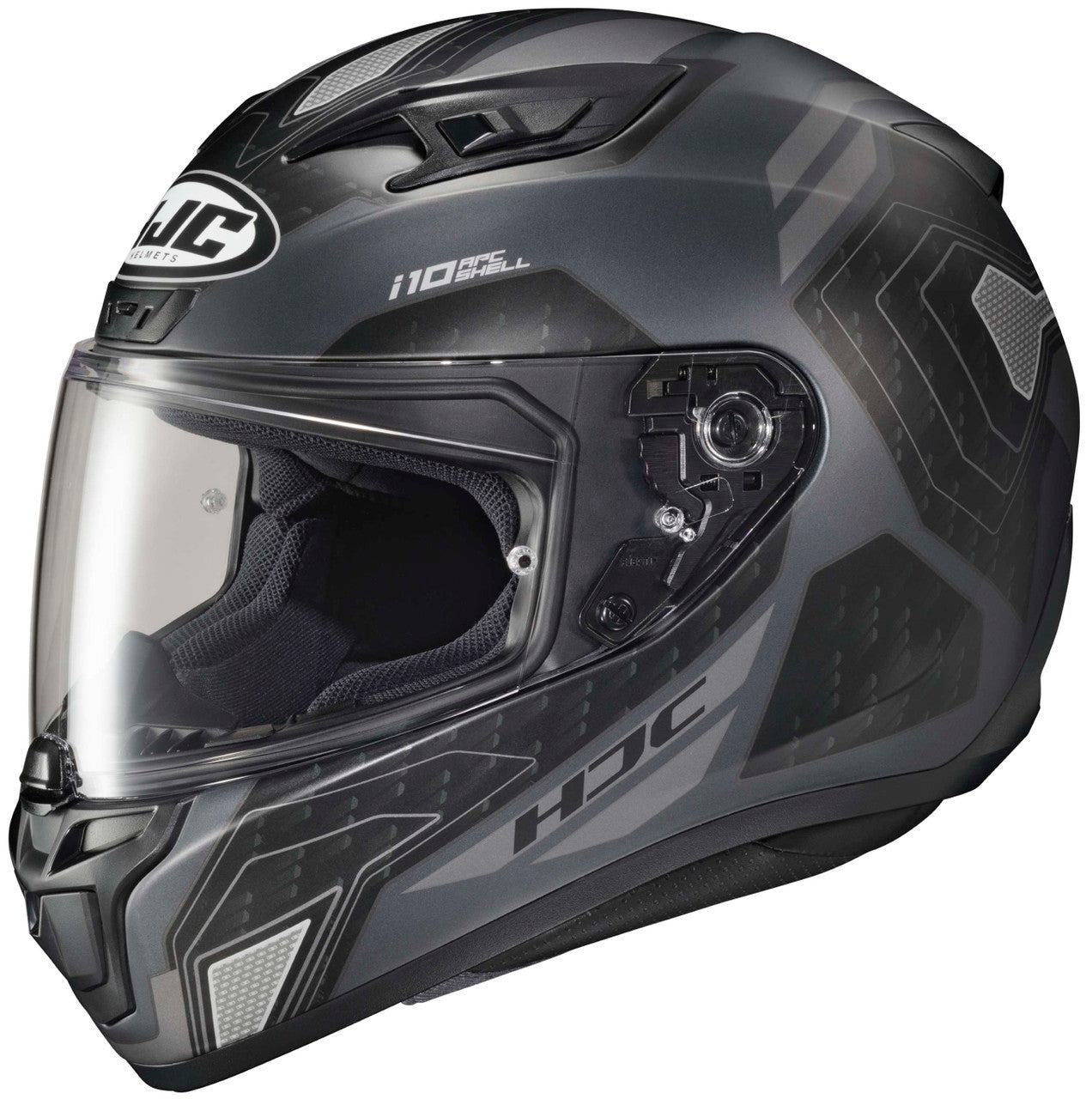 HJC-i10-SONAR-Full-Face-Motorcycle-Helmet-Black/Grey-Main