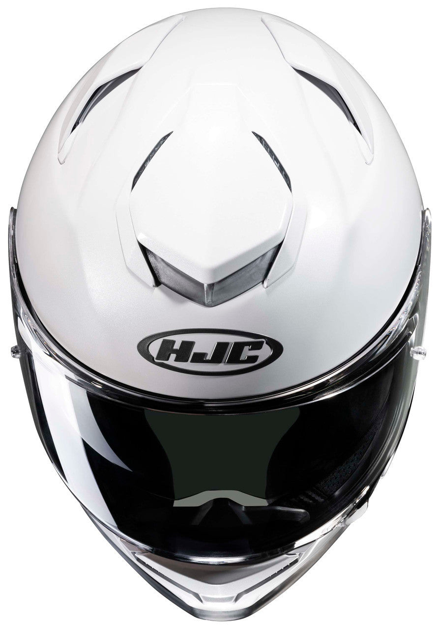 HJC-RPHA-71-Solid-Full-Face-Motorcycle-Helmet-White-Front-View