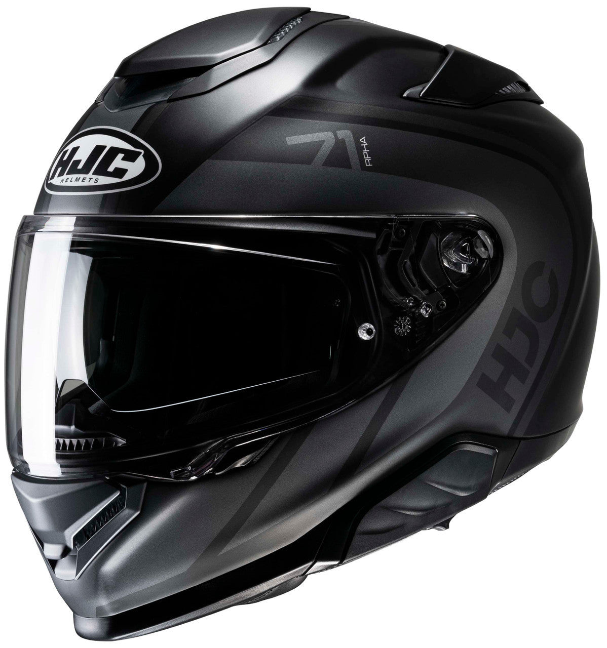 HJC-RPHA-71-MAPOS-Full-Face-Motorcycle-Helmet-Black/Grey-Main