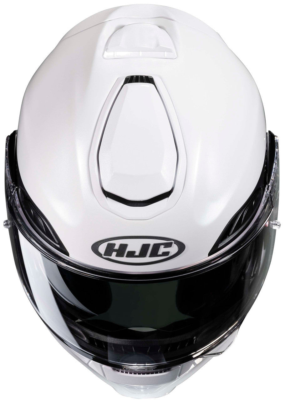 HJC-RPHA-91-Solid-Modular-Motorcycle-Helmet-White-Front-View