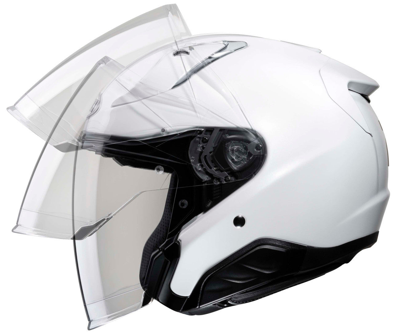 HJC-RPHA-31-Solid-Open-Face-Motorcycle-Helmet-White-Shield Stages