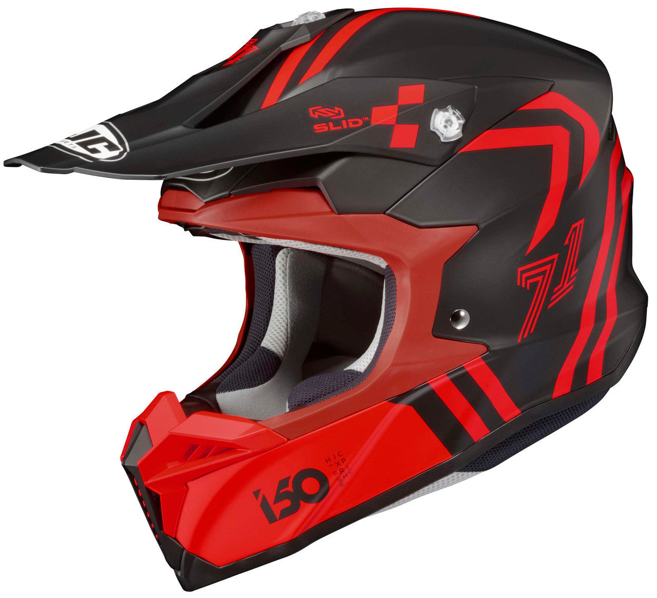 HJC-i50 HEX-Off-Road-Motorcycle-Helmet-Red/Black-Main