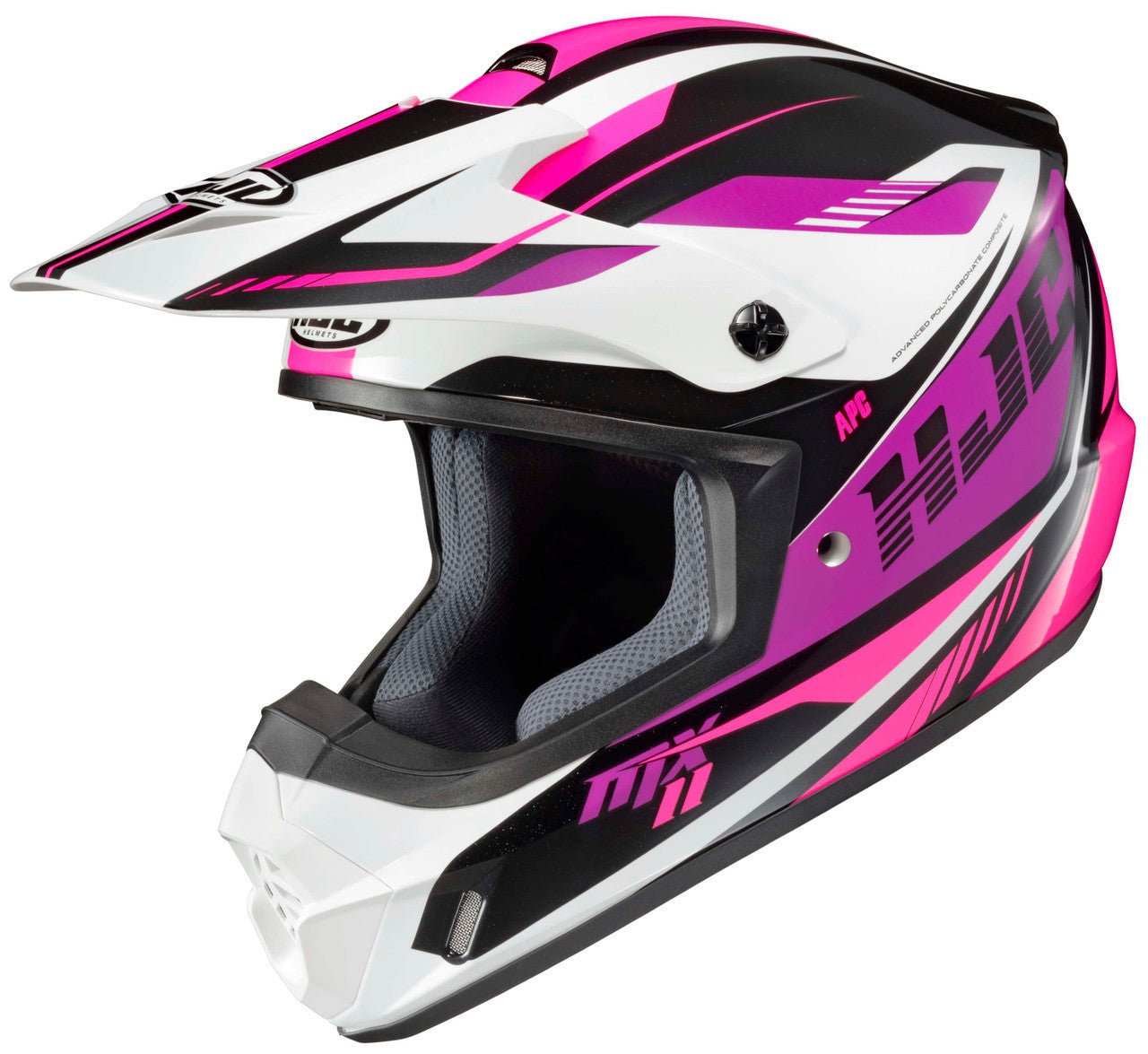 HJC-CS-MX-2-DRIFT-Off-Road-Motorcycle-Helmet-Purple/White/pink-Main