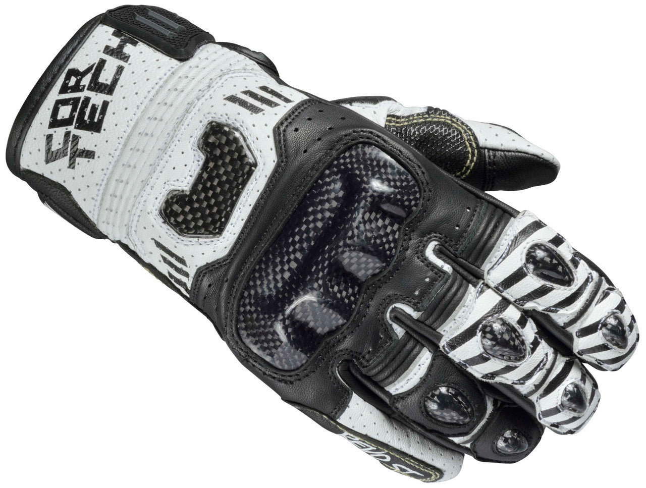 Cortech-Revo-Sport-ST-Women's-Motorcycle-Riding-Gloves-Black/White-Main