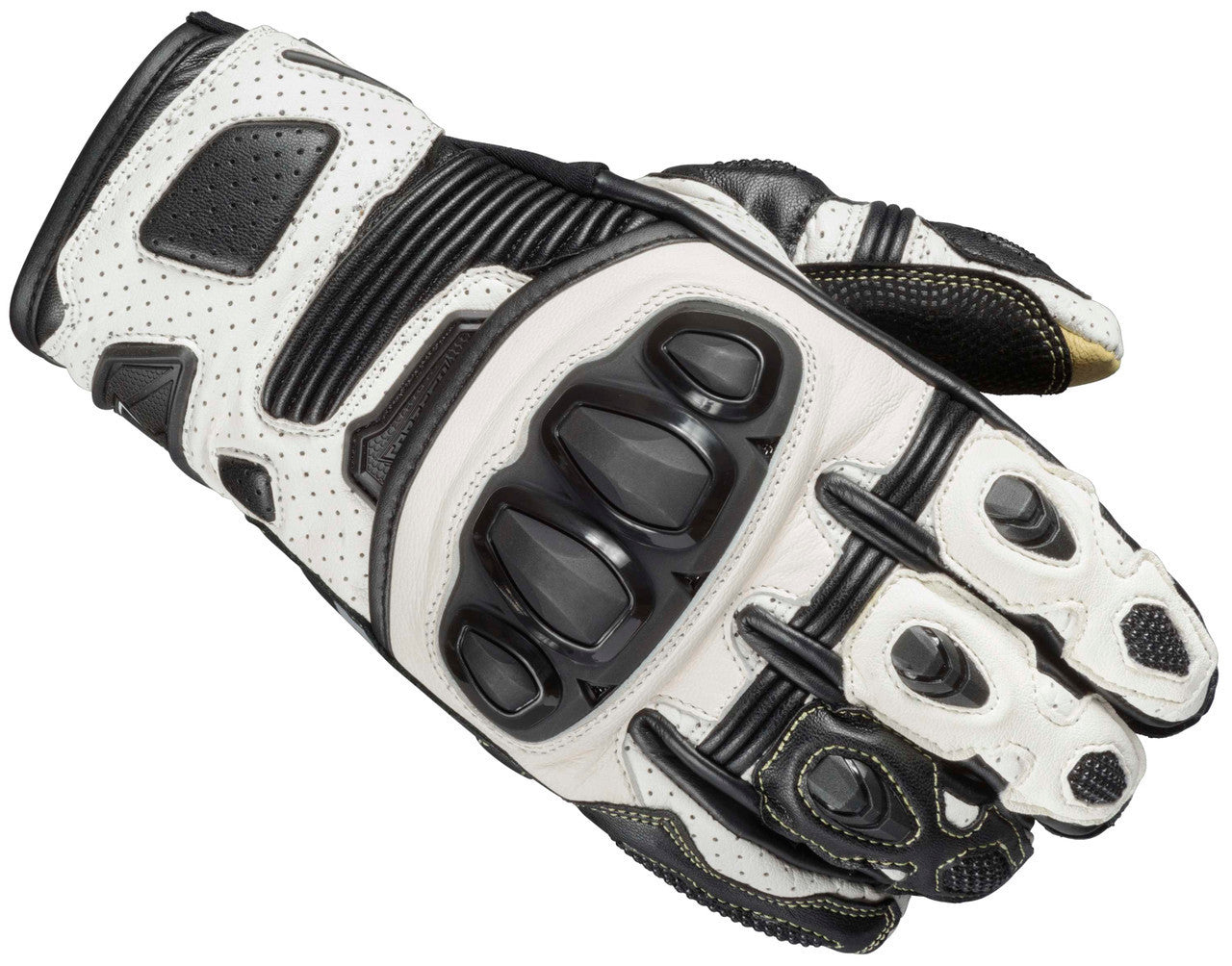 Cortech-Sector Pro-ST-Motorcycle-Riding-Gloves-Black/White-Main