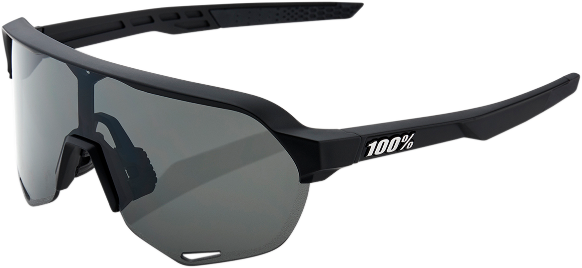 100%-S2-Performance-Motorcycle-Riding-Sunglasses-Black/Smoke-Main