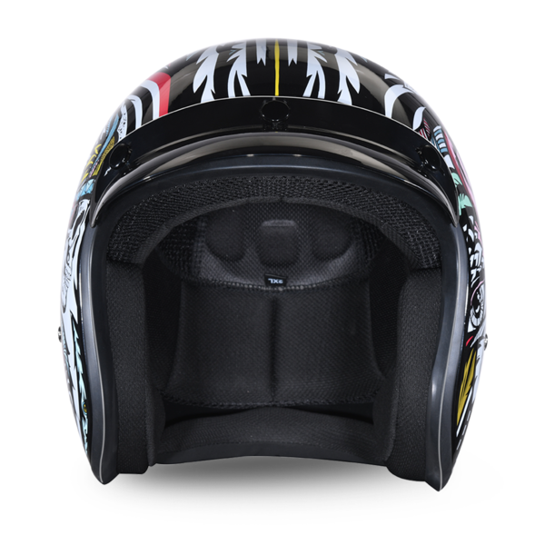 Daytona-Cruiser-Tribal-Motorcycle-Helmet-front-view