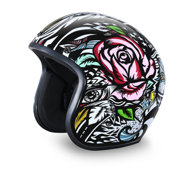 Daytona-Cruiser-Tribal-Motorcycle-Helmet-side-view