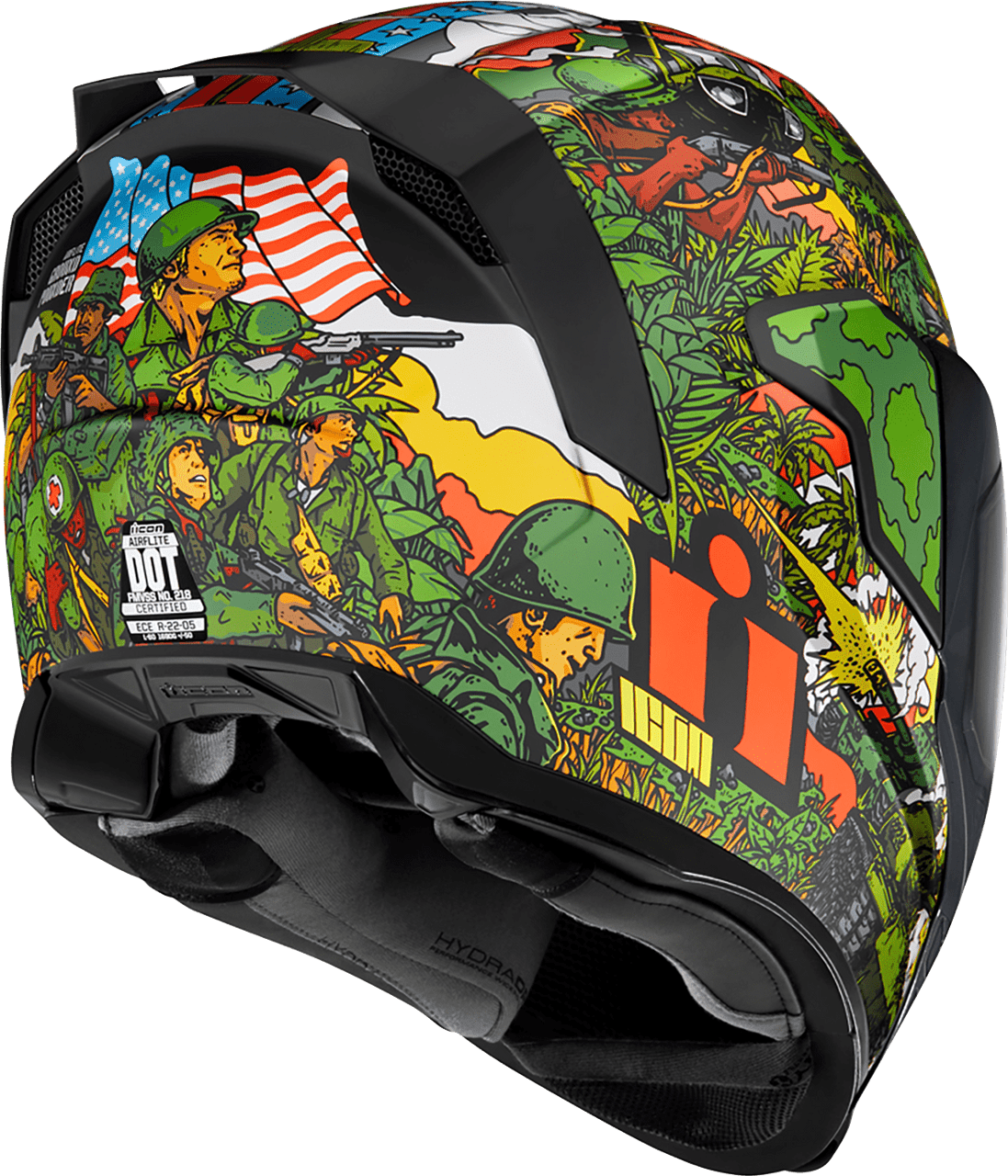 Icon-Airflite-Ground-Pounder-GP23-Motorcycle-Helmet-back-view