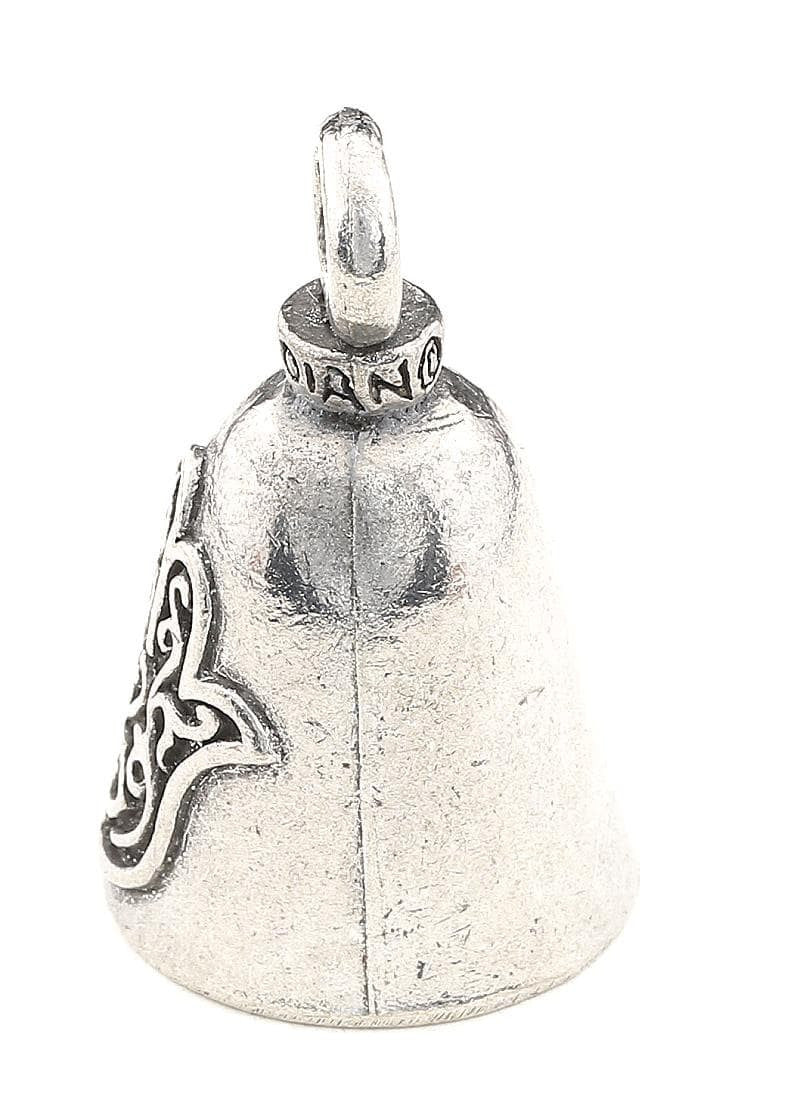 Biker Motorcycle Bells - Guardian Bell Hamsa Hamesh - side view