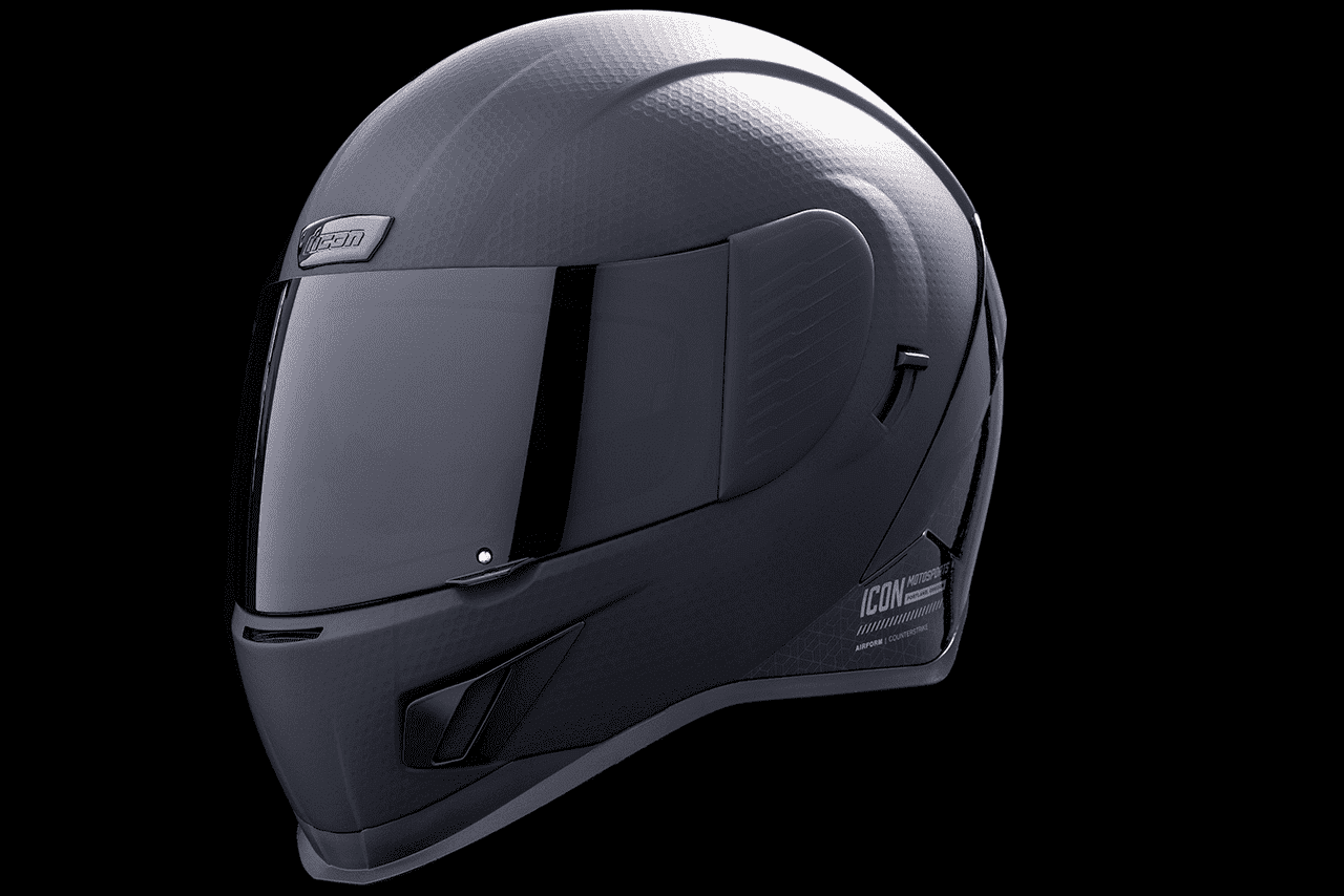 Icon-Airform-Dark-Rubatone-Motorcycle-Helmet-side-view