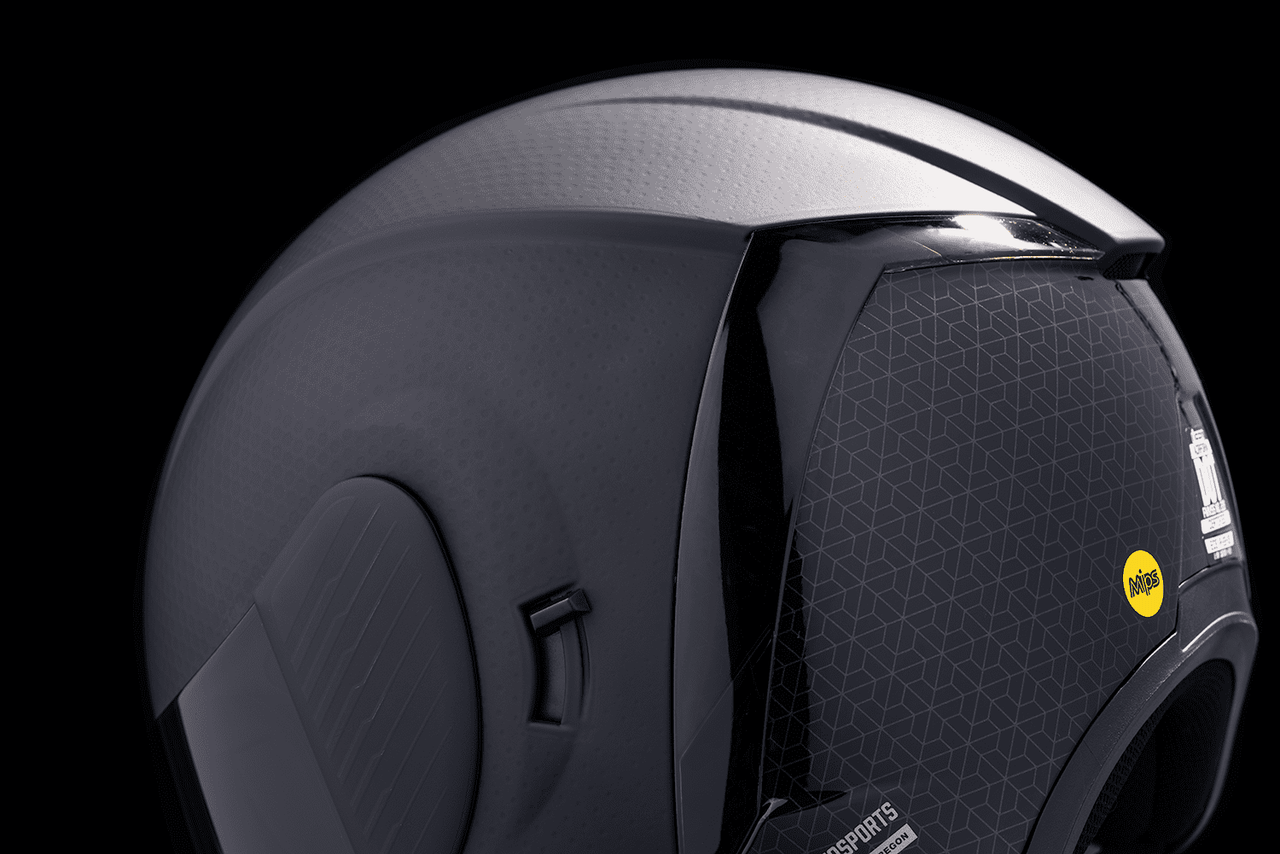 Icon-Airform-Dark-Rubatone-Motorcycle-Helmet-detail-view