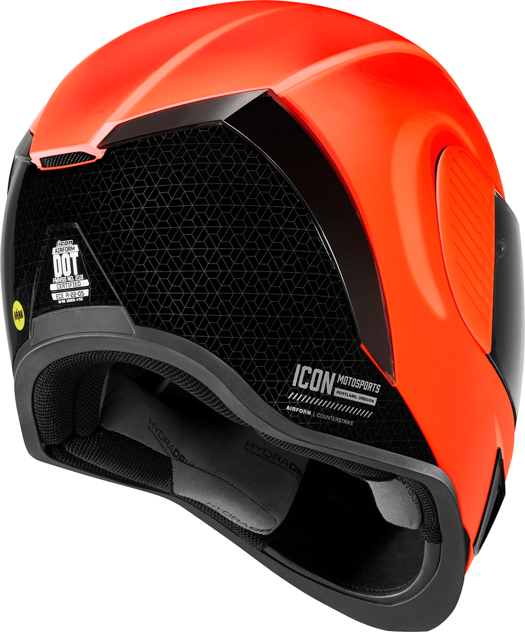 Icon-Airform-Counterstrike-MIPS-Motorcycle-Helmet-Red-Rear-View