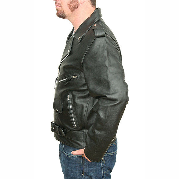 Jafrum-Basic-Biker-Leather-Motorcycle-Jacket-side-view