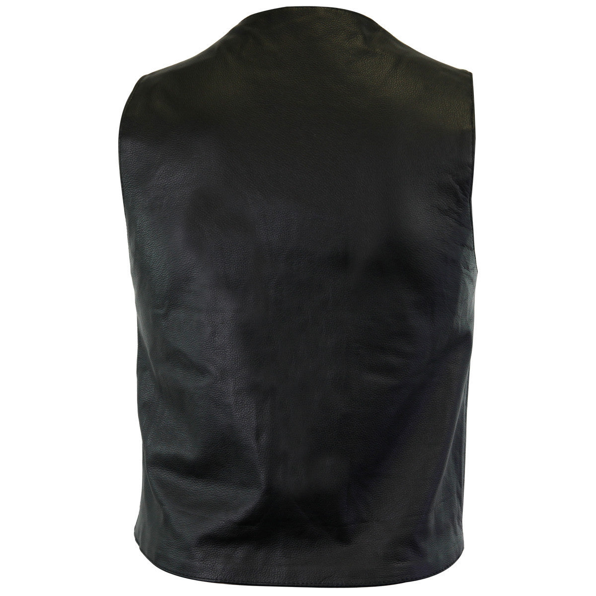 Jafrum-Premium-Cowhide-Leather-Plain-Side-Buffalo-Nickel-Vest-back-view