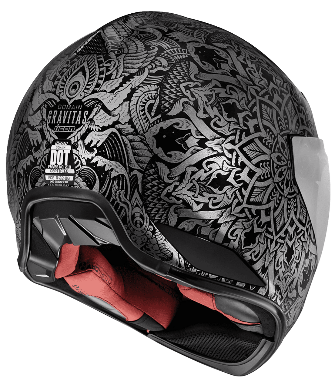 Icon-Domain-Gravitas-Full-Face-Motorcycle-Helmet-Rear-View