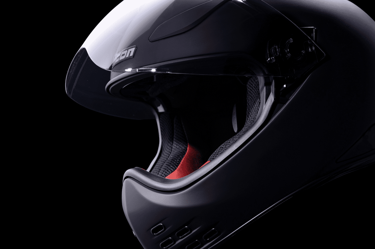 Icon-Domain-Rubatone-Full-Face-Motorcycle-Helmet-Open-Visor-View