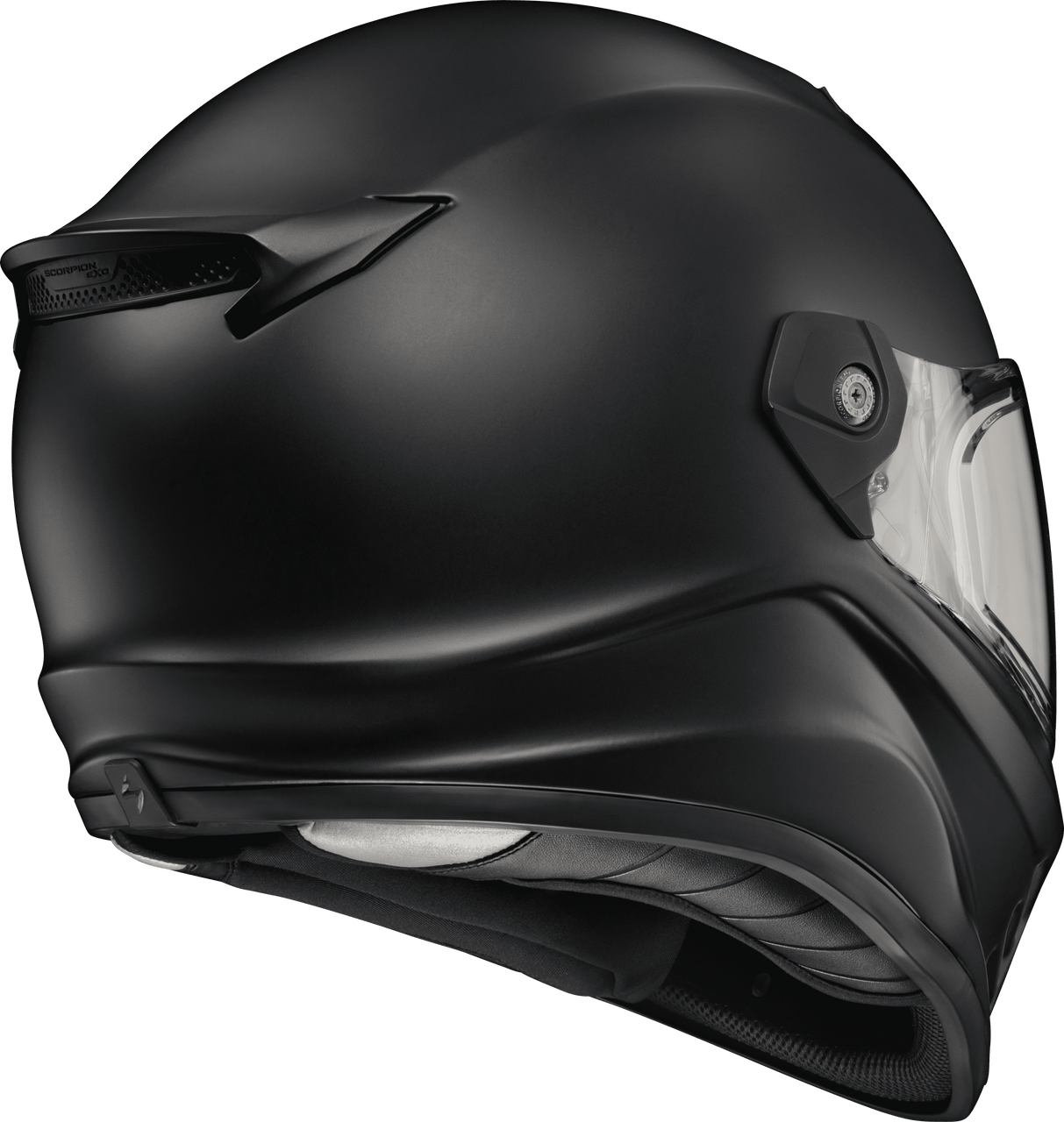 Scorpion-EXO-Covert-FX-Full-Face-Motorcycle-Helmet-Black-Rear-View