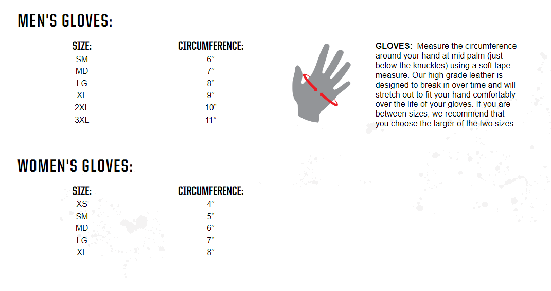 scorpion-gloves-size-chart