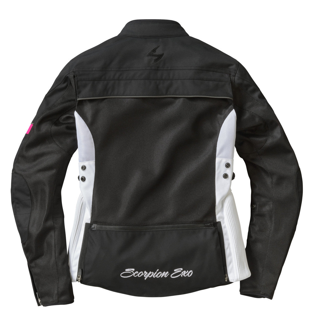 Scorpion-Exo-Womens-Cargo-Air-Riding-Jacket-pink-back-view