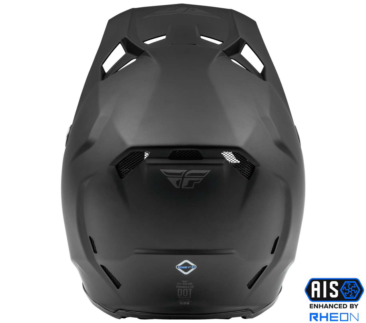 Fly-Racing-Formula-CC-Solid-Motorcycle-Helmet-back-view