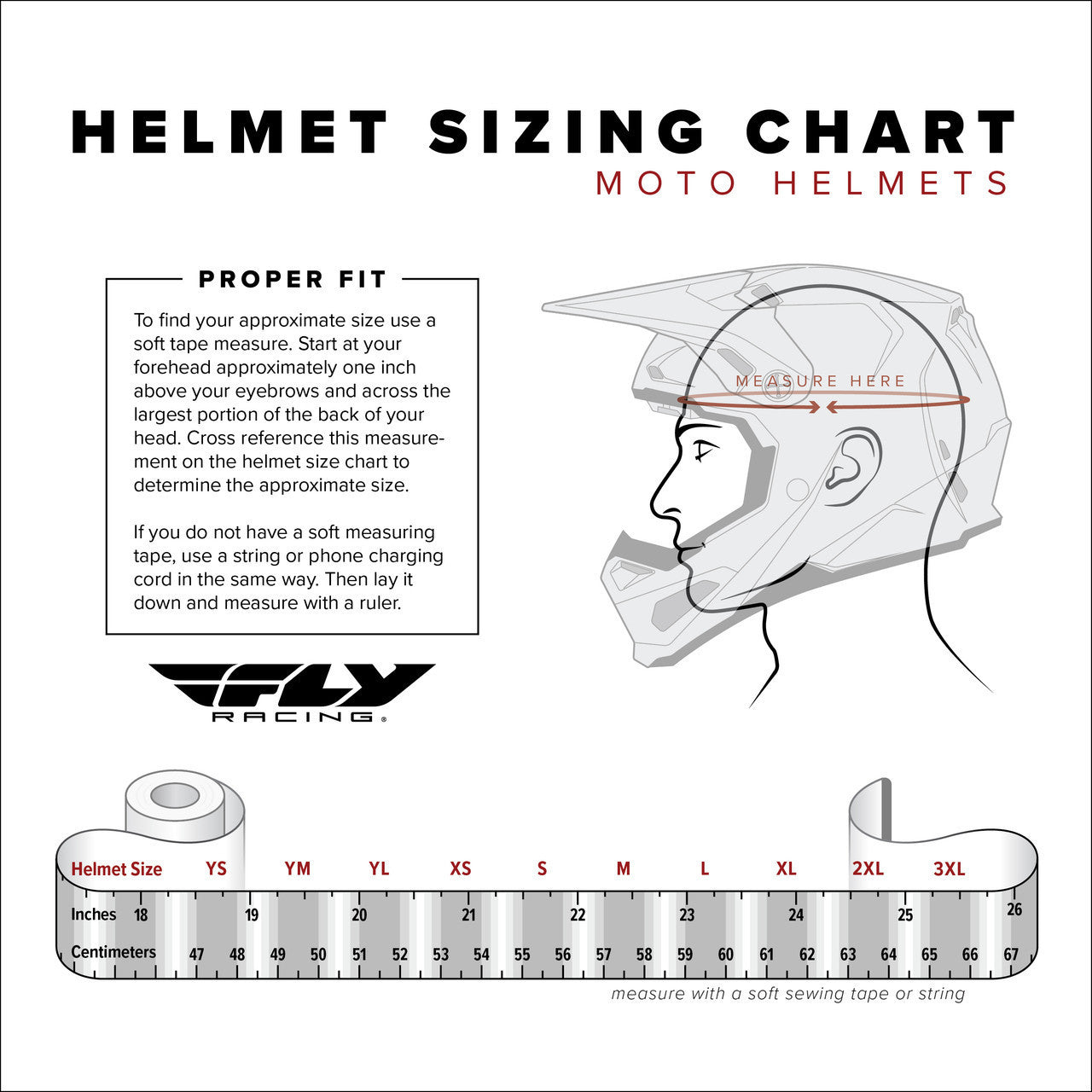 Fly-Racing-Formula-CC-Solid-Motorcycle-Helmet-size-chart