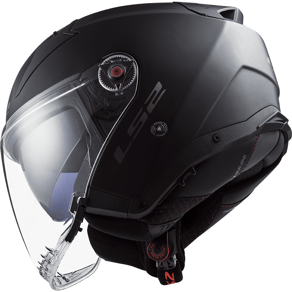 LS2-Infinity-II-Solid-Open-Face-Motorcycle-Helmet-SunShield-side-view