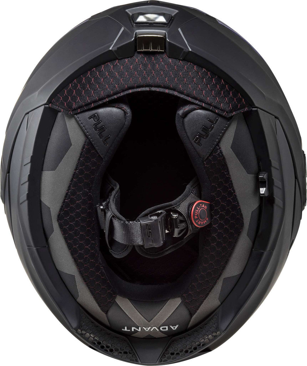 LS2-Advant-X-Solid-Modular-Motorcycle-Helmet-Sunshield-matte-black-bottom-view