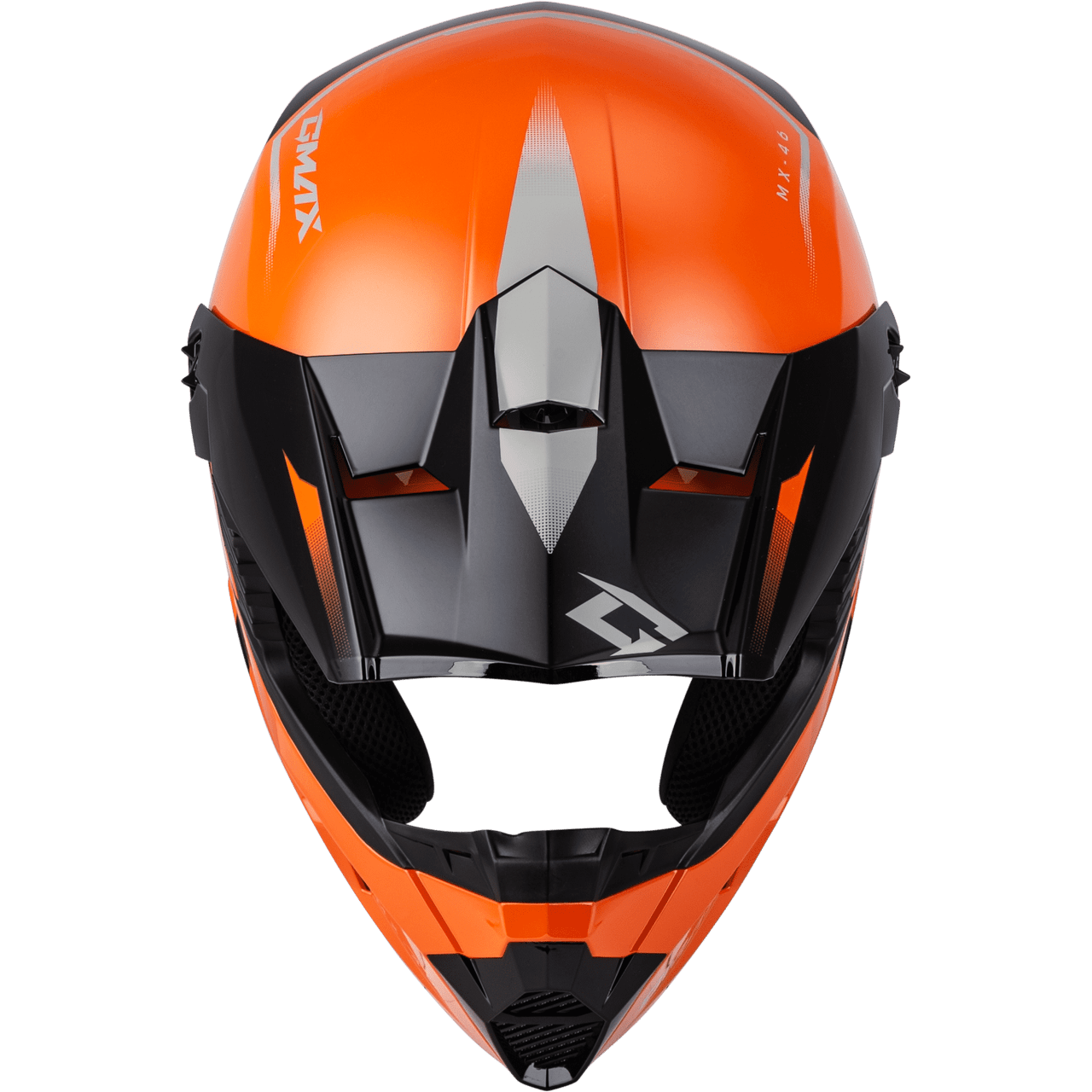 Gmax-MX-46-Compound-Off-Road-Motorcycle-Helmet-orange-black-top-view