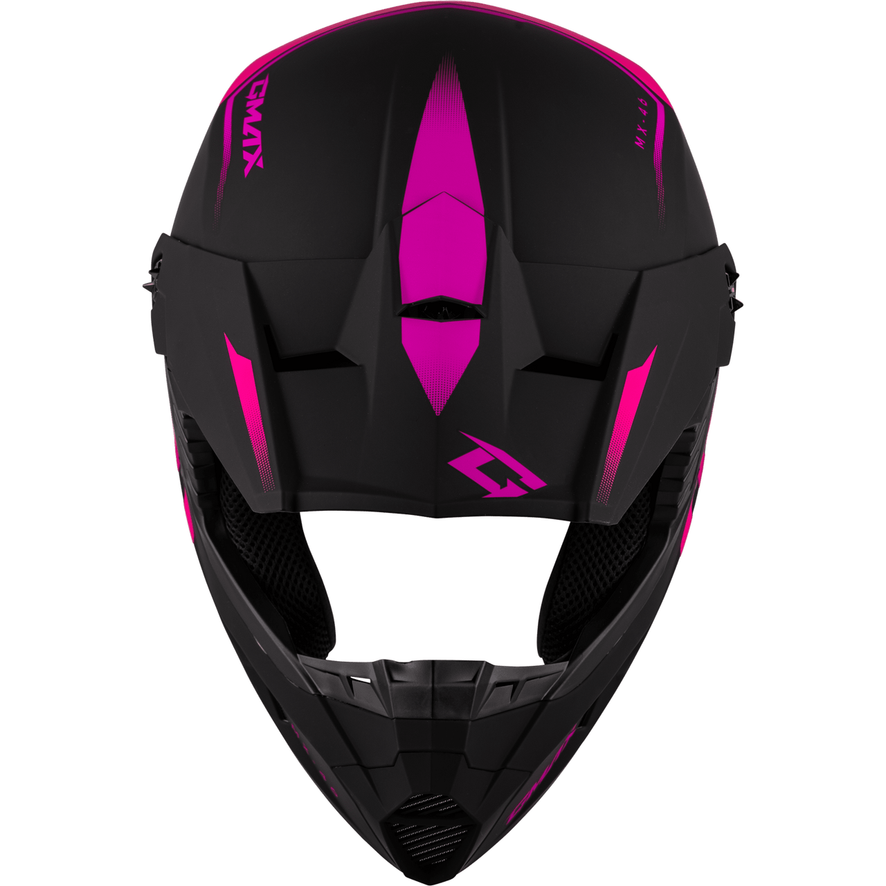 Gmax-MX-46-Compound-Off-Road-Motorcycle-Helmet-black-pink-top-view