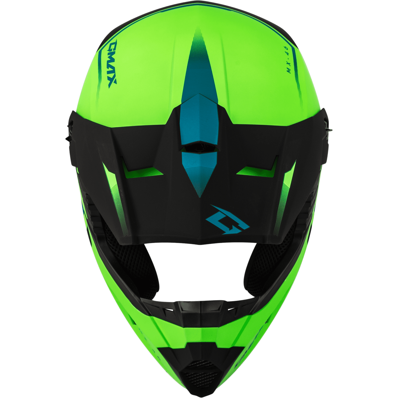 Gmax-Youth-MX-46-Compound-Off-Road-Motorcycle-Helmet-Red-Black-Hi-viz-black-blue-top-view