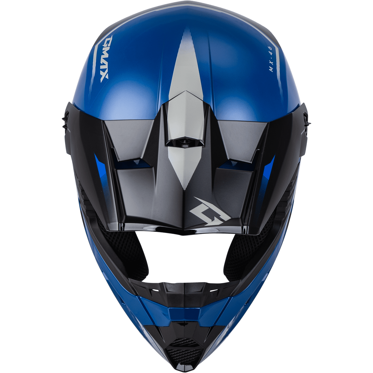 Gmax-Youth-MX-46-Compound-Off-Road-Motorcycle-Helmet-blue-black-grey-top-view