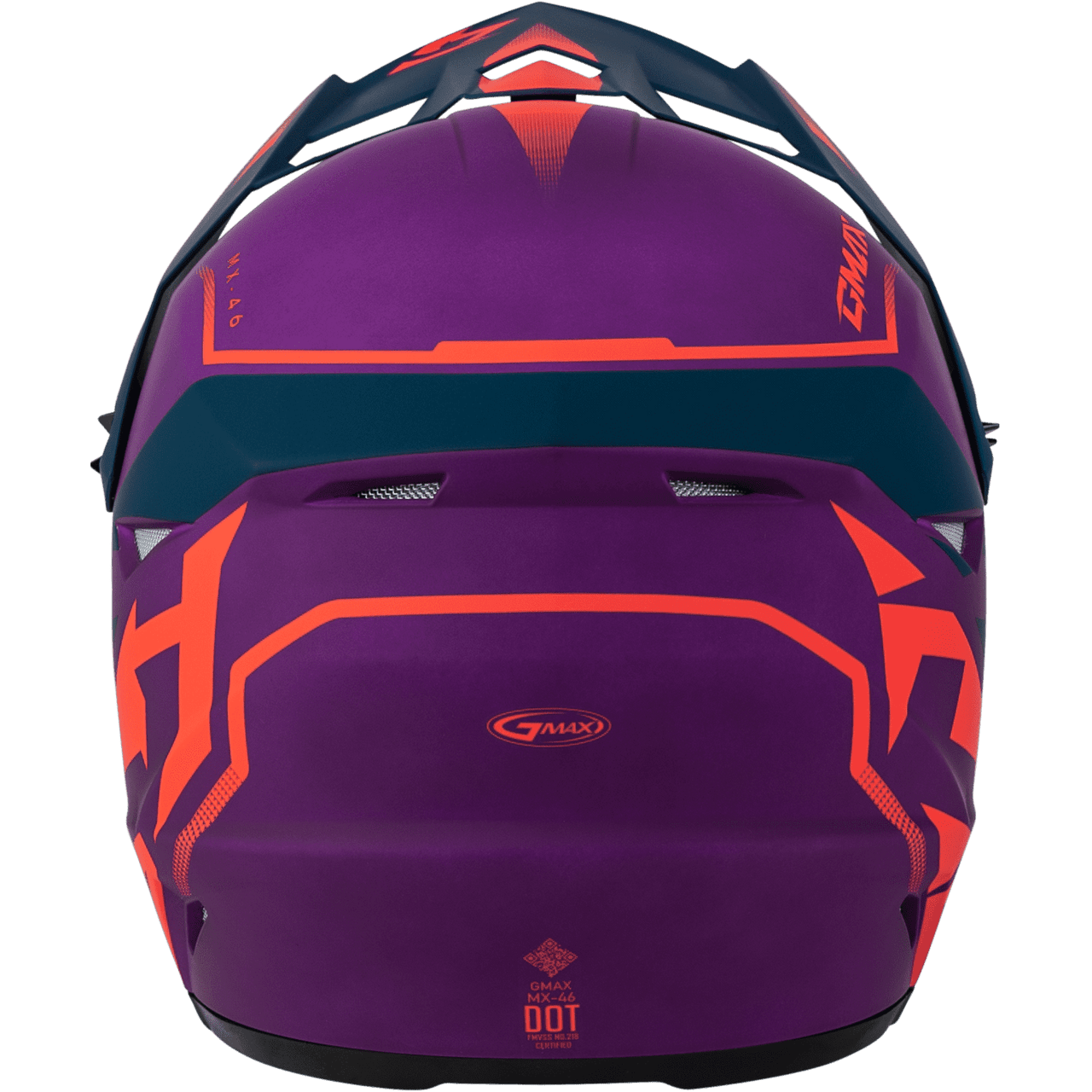 Gmax-Youth-MX-46-Compound-Off-Road-Motorcycle-Helmet-purple-back-view