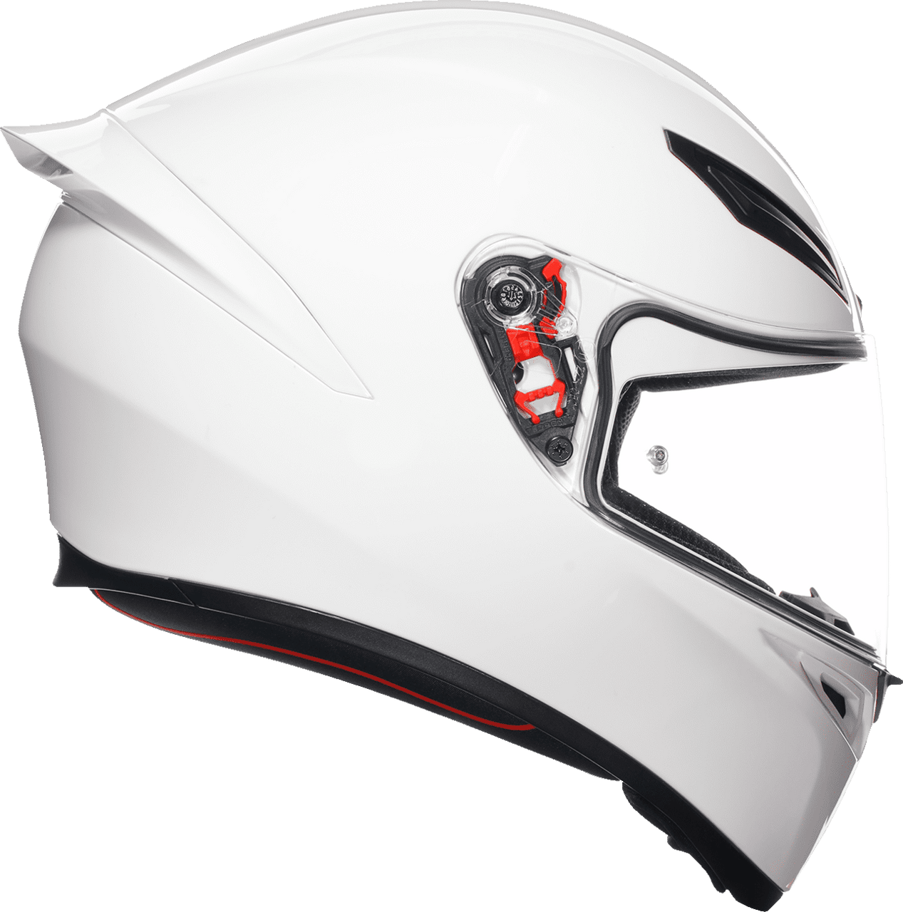 AGV-K1-S-Solid-Full-Face-Motorcycle-Helmet-white-side-view