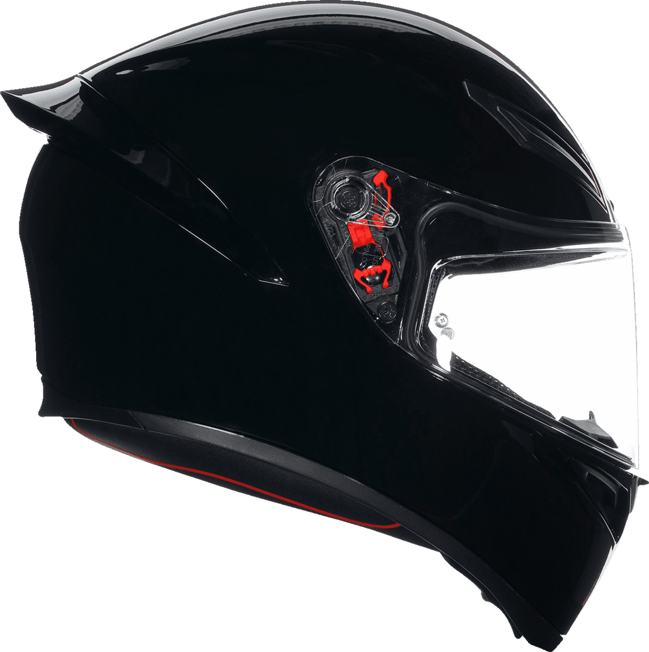 AGV-K1-S-Solid-Full-Face-Motorcycle-Helmet-black-side-view